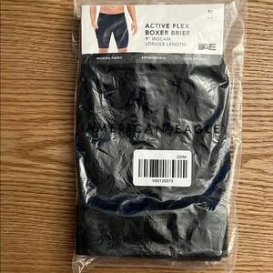 American Eagle Outfitters Active Flex Boxer Brief 9” inseam-Size M